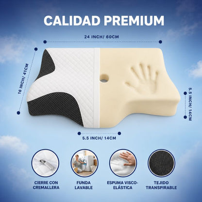 CloudSleep® | Almohada Cervical Ortopédica